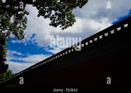 China. 4. Sep 2018. Peking, China - Landschaft mit sonnigen Tag in Peking, China. Credit: SIPA Asien/ZUMA Draht/Alamy leben Nachrichten Stockfoto