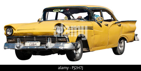 Old Timer Auto aus Havanna Kuba. Stockfoto