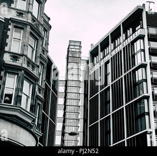 Die zeitgenössische Hyde Park Gebäude Stockfoto