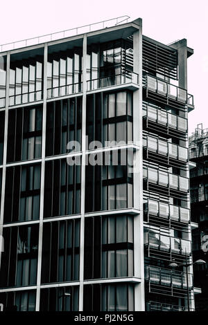 Die zeitgenössische Hyde Park Gebäude Stockfoto
