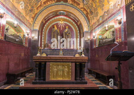 Abtei von Monte Cassino, Latium, Italien Stockfoto
