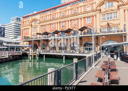 Fährhafen Auckland, Auckland, Nordinsel, Neuseeland Stockfoto