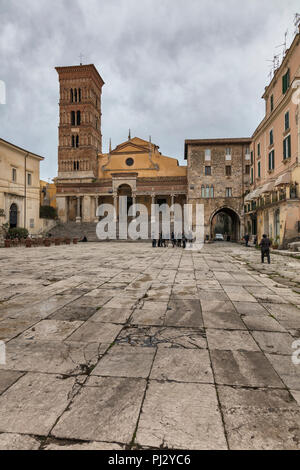 Kathedrale von San Cesario, Terracina, Latium, Italien Stockfoto