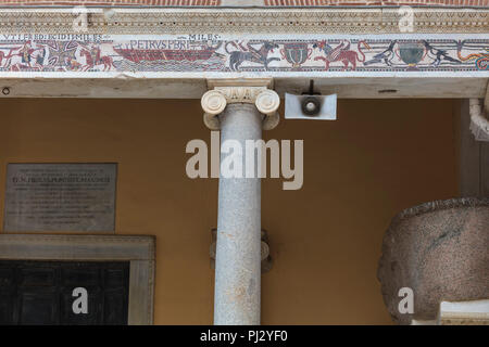 Kathedrale von San Cesario Mosaiken, Terracina, Latium, Italien Stockfoto