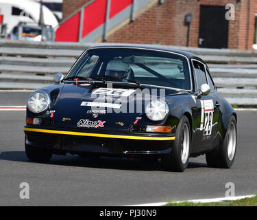 David Norton, James Hilliard, Porsche 911 Carrera RS, AMOC Intermarque Meisterschaft, Aston Martin Owners Club Racing, Snetterton, Norfolk, England, Sa Stockfoto