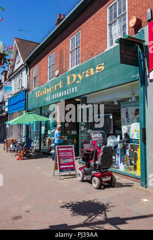 Robert Dyas Eisenwarenladen auf Orpington High Street, London Borough von Bromley, Großbritannien Stockfoto