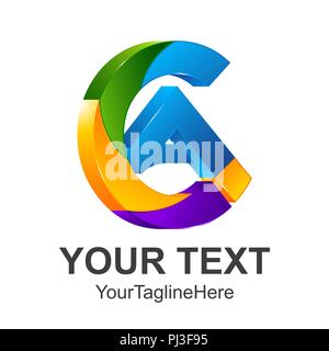 3D Buchstaben ein Logo. Royal Hotel, Premium Boutique, Mode-Logo, Super logo, VIP-Logo, Logo, Premium Qualität logo, Rechtsanwalt Logo. Buchstabe A Stock Vektor