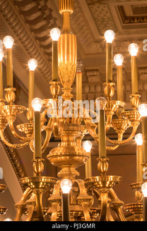 Tiffany Lampe, State Capitol Mall, Olympia, Washington Stockfoto