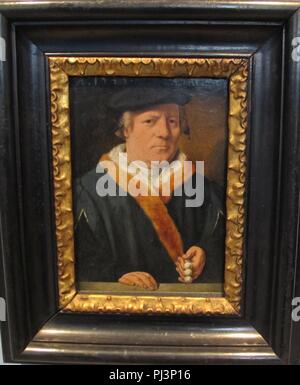 Bartholomäus Bruyn il Vecchio, Ritratto di un uomo a 61 anni, 1533. Stockfoto