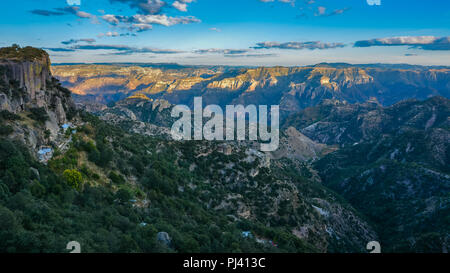 Kupfer Canyon (Barrancas del Cobre) - Sierra Madre Occidental, Chihuahua, Mexiko Stockfoto