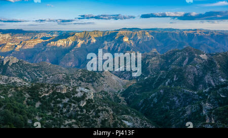 Kupfer Canyon (Barrancas del Cobre) - Sierra Madre Occidental, Chihuahua, Mexiko Stockfoto