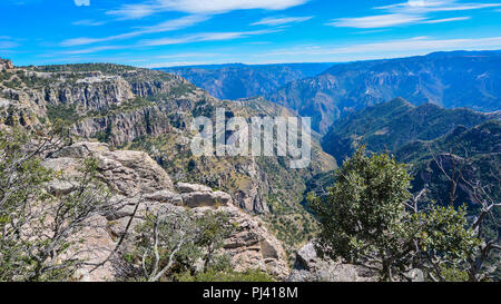 Kupfer Canyon (Barrancas del Cobre) - Sierra Madre Occidental, Chihuahua, Mexiko Stockfoto