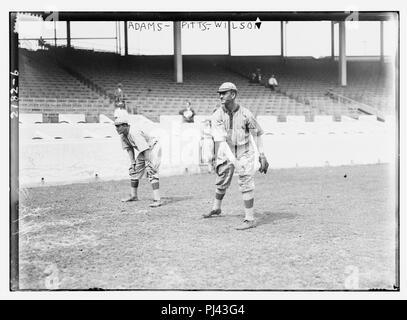 Babe Adams & Owen Wilson, Pittsburgh NL (Baseball) Stockfoto