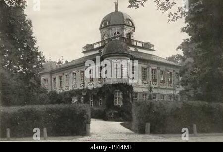 Bad Carlsruhe Schloss. Stockfoto