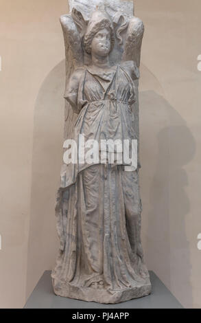 Römische Skulptur, Archäologisches Museum, Ostia Antica, Latium, Italien Stockfoto