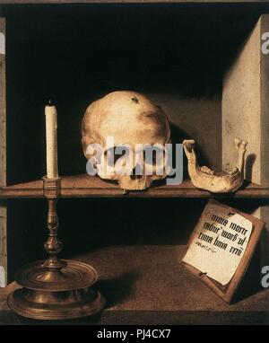 Bartholomäus Bruyn (I) - Vanitas Still-Life- Stockfoto