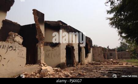 Bangui Dezember 2013 5. Stockfoto