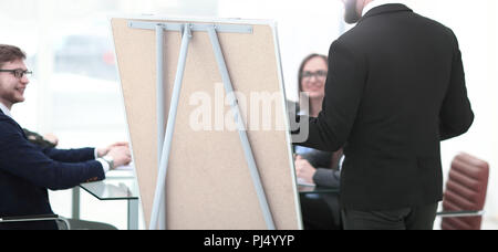 Hintergrund Bild eines Business Team vor der Business Presentation. Foto mit Kopie Raum Stockfoto