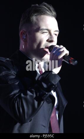 Liverpool, Großbritannien Westlife in der Liverpool Echo Arena credit Ian Fairbrother/Alamy durchführen Stockfoto