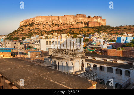 Meherangarh Fort, Jodhpur, Indien Stockfoto