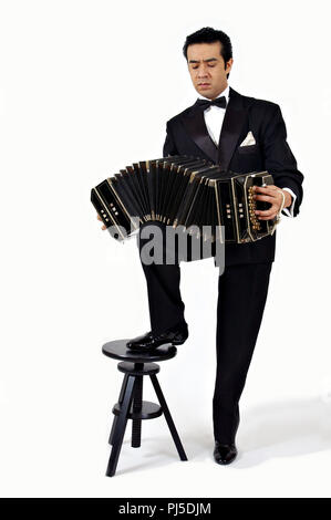 Professionelle Tanzlehrer und tango Dance Masters aus Buenos Aires Demonstration klassischer argentinischer Tango Posen Stockfoto