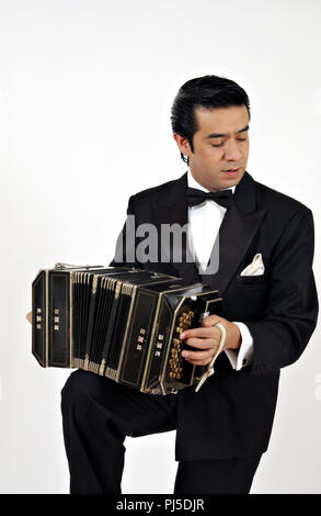 Professionelle Tanzlehrer und tango Dance Masters aus Buenos Aires Demonstration klassischer argentinischer Tango Posen Stockfoto