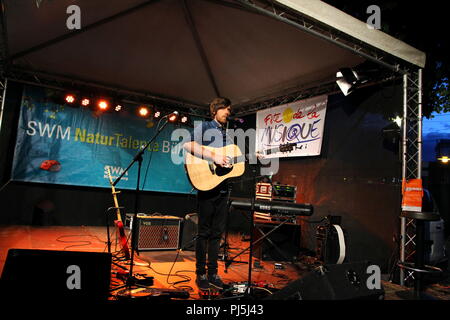 Fete de la Musique Festival in Magdeburg. Stockfoto