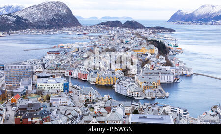 Ålesund, Norwegen Stockfoto