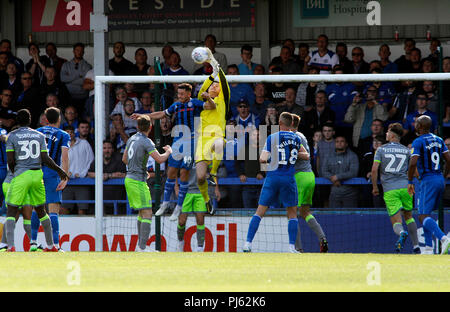 Rochdale Fc v Walsall FC Stockfoto