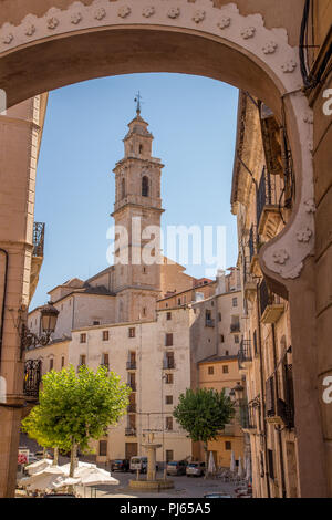 Parroquia de la Asunción De Nuestra Señora, Kirche in Bocairent, Valencia, Spanien Stockfoto