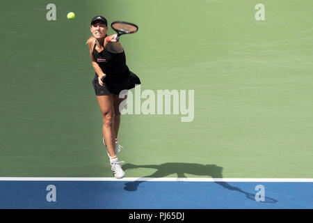 Angelique Kerber (GER) konkurrieren auf dem 2018 US Open Tennis. Stockfoto