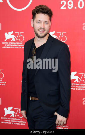 Venedig, Italien. 4. Sep 2018. Gonzalo Tobal während der 'Acusada' Fotoshooting beim 75. Internationalen Filmfestival von Venedig im Palazzo del Casino am 04. September 2018 in Venedig, Italien Quelle: Geisler-Fotopress GmbH/Alamy leben Nachrichten Stockfoto