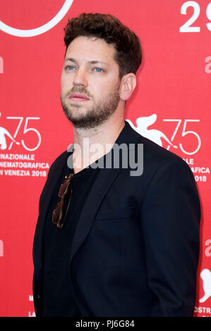 Venedig, Italien. 4. Sep 2018. Gonzalo Tobal während der 'Acusada' Fotoshooting beim 75. Internationalen Filmfestival von Venedig im Palazzo del Casino am 04. September 2018 in Venedig, Italien Quelle: Geisler-Fotopress GmbH/Alamy leben Nachrichten Stockfoto