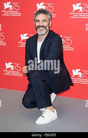 Venedig, Italien. 4. Sep 2018. Leonardo Sbaraglia während der 'Acusada' Fotoshooting beim 75. Internationalen Filmfestival von Venedig im Palazzo del Casino am 04. September 2018 in Venedig, Italien Quelle: Geisler-Fotopress GmbH/Alamy leben Nachrichten Stockfoto