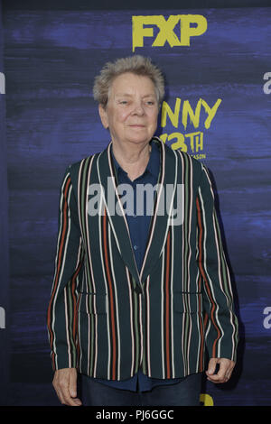 Westward, Ca. 4. Sep 2018. Sandy Martin auf der "Es ist immer sonnig in Philadelphia' Saison 13 Premiere im Regency Bruin Theater in Westwood, Kalifornien am 4. September 2018. Quelle: David Edwards/Medien Punch/Alamy leben Nachrichten Stockfoto