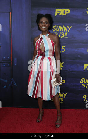 Westward, Ca. 4. Sep 2018. Adina Porter an der 'Es ist immer sonnig in Philadelphia' Saison 13 Premiere im Regency Bruin Theater in Westwood, Kalifornien am 4. September 2018. Quelle: David Edwards/Medien Punch/Alamy leben Nachrichten Stockfoto