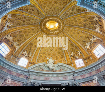 Kirche St. Andrew's auf dem Quirinal (1670), Sant'Andrea al Quirinale, Quirinal, Rom, Latium, Italien Stockfoto