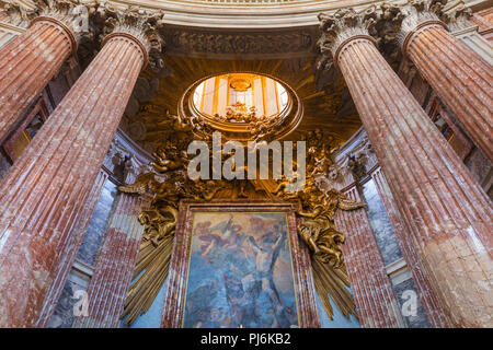 Kirche St. Andrew's auf dem Quirinal (1670), Sant'Andrea al Quirinale, Quirinal, Rom, Latium, Italien Stockfoto