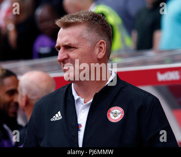 Stoke City v Brentford FC Stockfoto