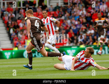 Stoke City v Brentford FC Stockfoto