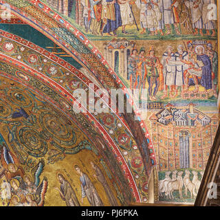 Mosaiken (5. Jahrhundert), die Basilika von Santa Maria Maggiore, Rom, Latium, Italien Stockfoto