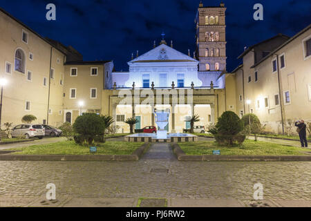 Pfarrkirche von Santa Cecilia in Trastevere, Rom, Latium, Italien Stockfoto