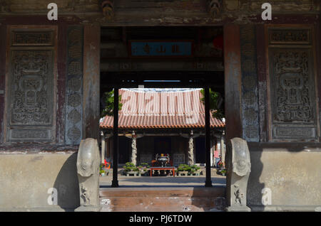 Buddhistische Longshan Tempel in der Stadt Lugang (lukang), westliche Taiwan Stockfoto