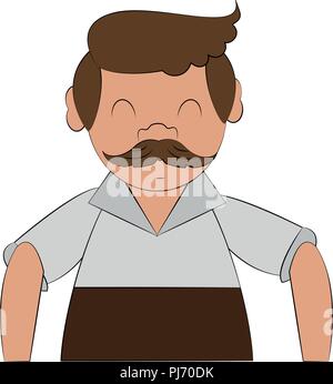 Bayerischer mann Cartoon Stock Vektor