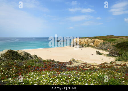 Praia Grande, Porto Covo. Alentejo, Portugal Stockfoto