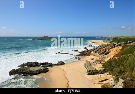 Pessegueiro Insel. Parque Natural do Sudoeste Alentejano e Costa Vicentina, Alentejo. Portugal Stockfoto