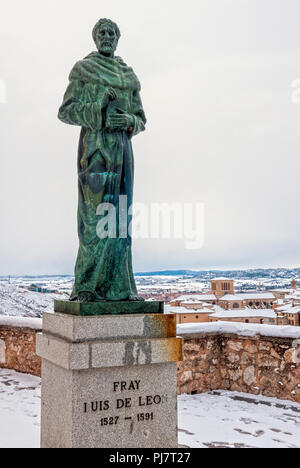 Fray Luis de León. Cuenca. Castilla La Mancha. España. Stockfoto