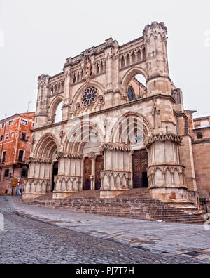 Catedral de Santa María y San Julián. Cuenca. Castilla La Mancha. España. Stockfoto