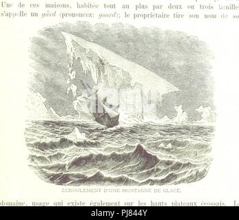 Bild von Seite 105 "Ministerpraesidenten voyages Au Pays des Glaces. Par Charles Baye [oder eher von ihm Übersetzt von S. 1-474 in der Ausgabe 1881 von Hellwald's "Im ewigen Eis. " Bearbeitet von Franc ̧ois Ebhardt. Mit i0005. Stockfoto