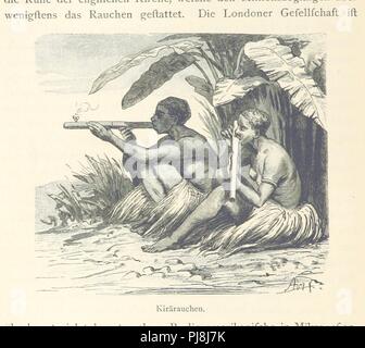 Bild von Seite 294 DES amoafahrten. Reisen in Kaiser Wilhelms-Land und Englisch-Neu - Guinea in den Jahren 1884 u. 1885, usw.". Stockfoto